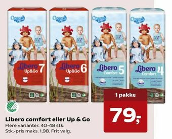 Kvickly Libero comfort eller Up & Go tilbud