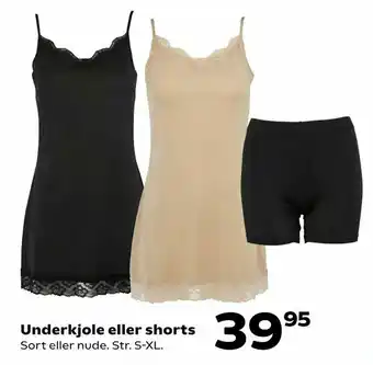 Kvickly Underkjole eller shorts tilbud