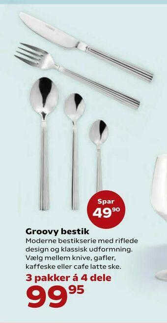 Kvickly Groovy bestik tilbud