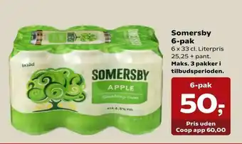 Kvickly Somersby 6-pak tilbud