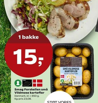 Kvickly Smag Forskellen små Vildmose kartofler tilbud