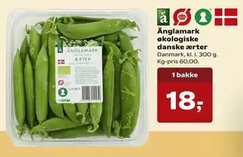 Kvickly Änglamark økologiske danske ærter tilbud