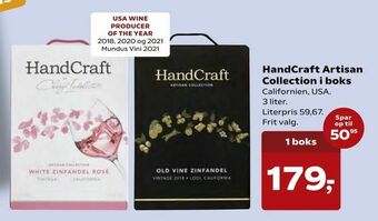 Kvickly HandCraft Artisan Collection i boks tilbud