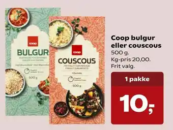 Coop bulgur eller couscous