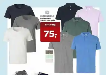 Cottonfield T-shirt eller polo