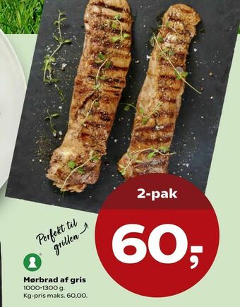 Kvickly Mørbrad af gris tilbud