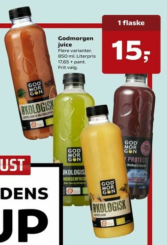 Godmorgen juice
