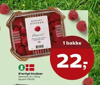 Kvickly B'ærligt hindbær tilbud