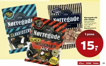 Kvickly Nørregade slik eller bolsjer tilbud