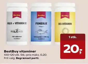 Kvickly BestBuy vitaminer tilbud