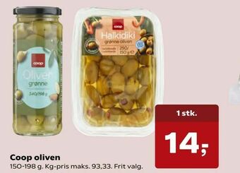 SuperBrugsen Coop oliven tilbud