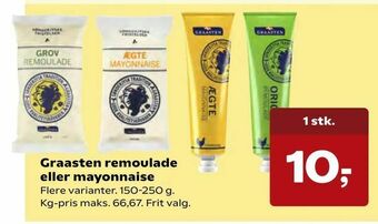 SuperBrugsen Graasten remoulade eller mayonnaise tilbud
