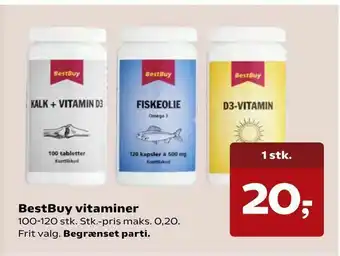 SuperBrugsen BestBuy vitaminer tilbud