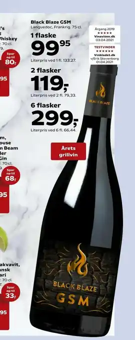 SuperBrugsen Black Blaze GSM tilbud