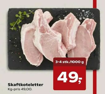 SuperBrugsen Skaftkoteletter tilbud