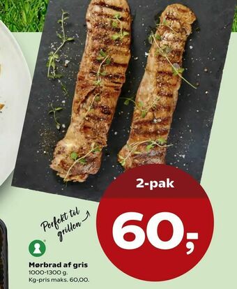 SuperBrugsen Mørbrad af gris tilbud