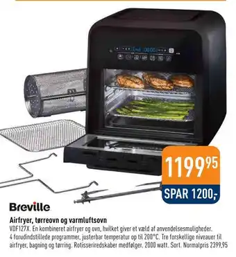 Imerco Airfryer, tørreovn og varmluftsovn tilbud