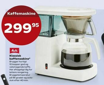 SuperBrugsen Klassisk kaffemaskine tilbud