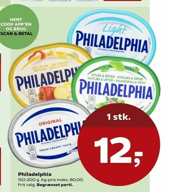 SuperBrugsen Philadelphia tilbud