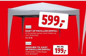jem & fix Easy up pavillon empoli tilbud