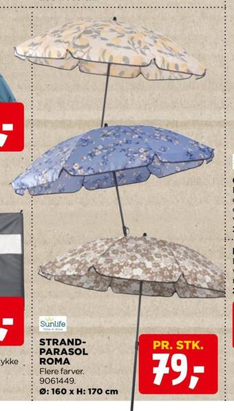 Strandparasol roma