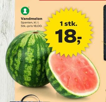 SuperBrugsen Vandmelon tilbud