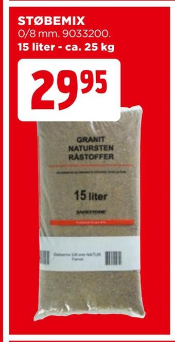jem & fix Støbemix tilbud