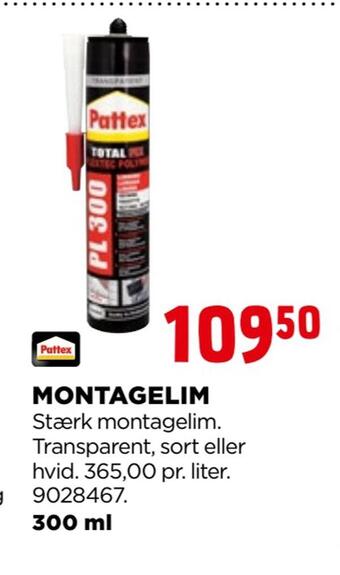 jem & fix Montagelim tilbud