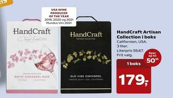 SuperBrugsen HandCraft Artisan Collection i boks tilbud
