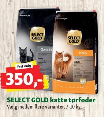 Maxi Zoo Select gold katte tørfoder tilbud