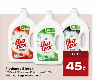 SuperBrugsen Flydende Biotex tilbud