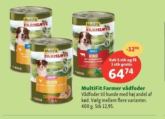 Maxi Zoo Multifit farmer vådfoder tilbud