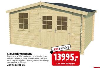 Bjælkehytte benny