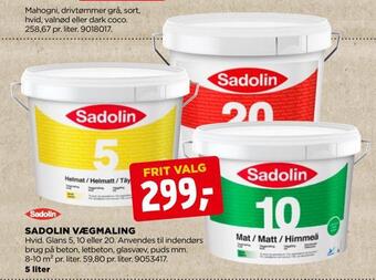 jem & fix Sadolin vægmaling tilbud