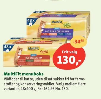 Maxi Zoo Multifit menuboks tilbud