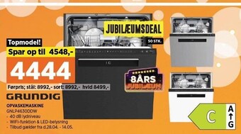 Power Grundig opvaskemaskine tilbud