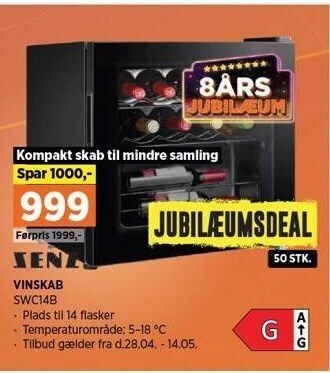 Power Senz vinskab tilbud