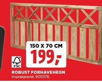 jem & fix Fsc robust forhavehegn tilbud