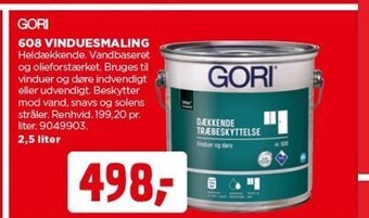 jem & fix Gori 608 vinduesmaling tilbud