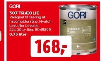 jem & fix Gori 307 træolie tilbud