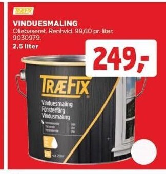 jem & fix Træfix vinduesmaling tilbud