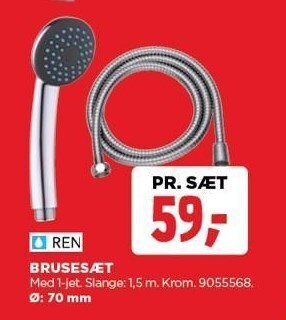 jem & fix Ren brusesæt tilbud