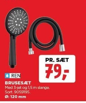 jem & fix Ren brusesæt tilbud