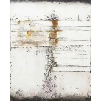 Kare Abstract grey line two oliemaleri, 150x120 cm tilbud