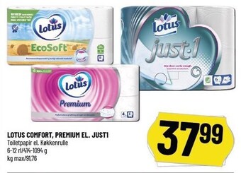 Løvbjerg Lotus comfort, premium el. just1 tilbud