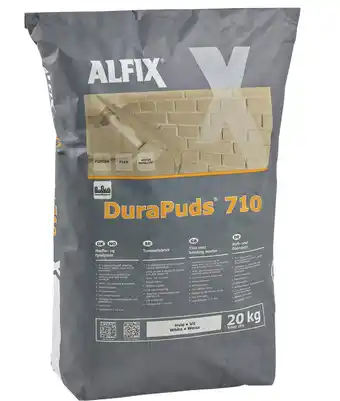jem & fix Alfix durapuds 710 hvid 20 kg tilbud