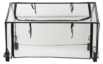 jem & fix Minidrivhus 120 x 80 cm stål m/plastdug - garden tilbud
