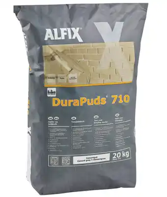 Alfix durapuds 710 - cementgrå - 20 kg