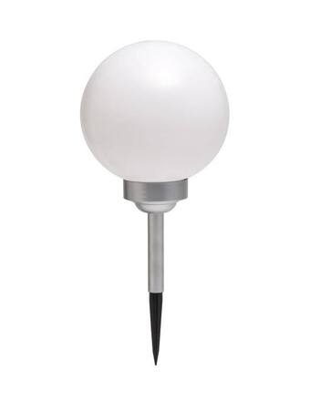 jem & fix Solcellekugler hvid plast 2-pk. tilbud