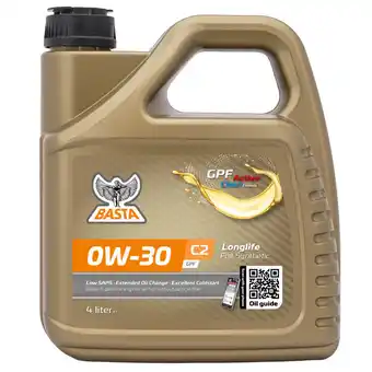 jem & fix Motorolie 0w-30 c2 fuldsyntetisk - 4 liter tilbud